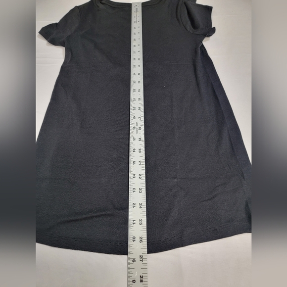 Isabel Maternity by Ingrid & Isabel Black Fitted Short Sleeve Tee Size Medium - Picture 6 of 11